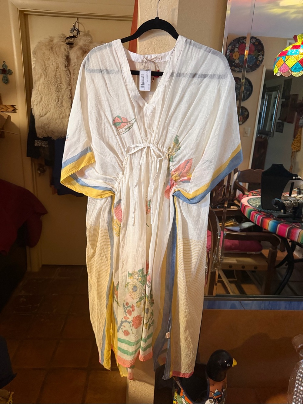 Hand Printed Rasa Kaftan-Injuri